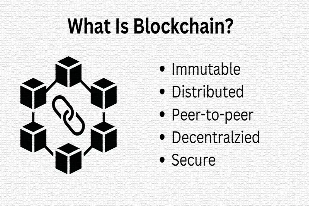 Simple definition of blockchain